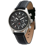 Mens luxury leather watch straps