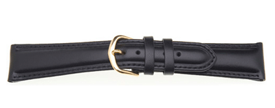 Padded Leather Watch Strap