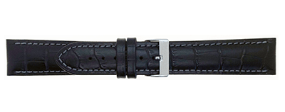 Padded Leather Watch Strap