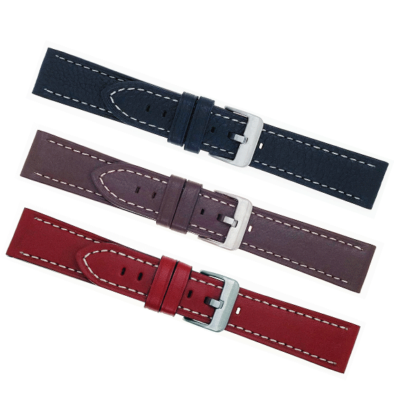 Calf Vintage Leather Watch Strap