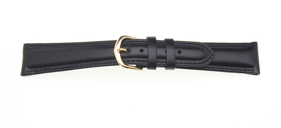 Padded Leather Watch Strap