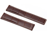 Crocodile Leather Watch Strap