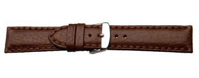 Padded Leather Watch Strap